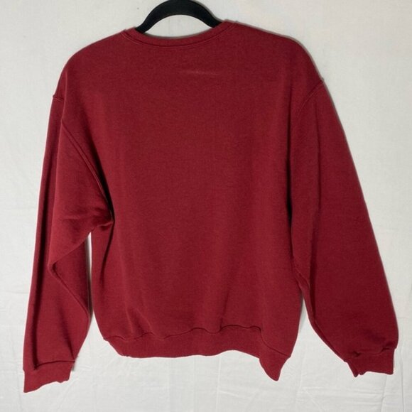 Vintage Fruit Of The Loom Red Embroidered Arizona Crew Neck Sweatshirt M - Picture 2 of 14